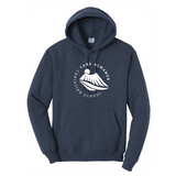 LAKE ALMANOR CHRISTIAN SCHOOL - Port & Co™ Core Fleece Pullover Hooded Sweatshirt. PC78H