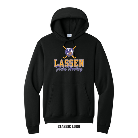 LASSEN FIELD HOCKEY **FUNDRAISER** - PC78H  Port & Co® Core Fleece Pullover Hooded Sweatshirt - CLASSIC DESIGN