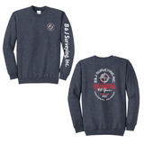 B&J Surveying, Inc. - 40TH ANNIVERSARY - CREW NECK SWEATSHIRT