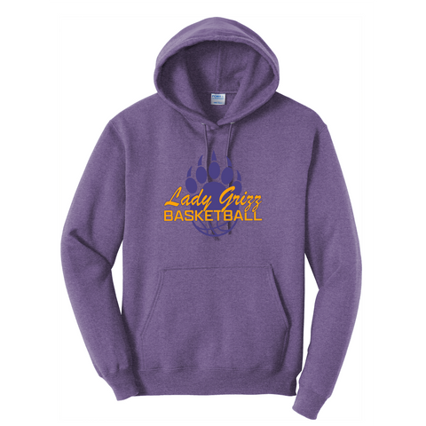 LASSEN LADY GRIZZ BASKETBALL - Core Fleece Hoodie