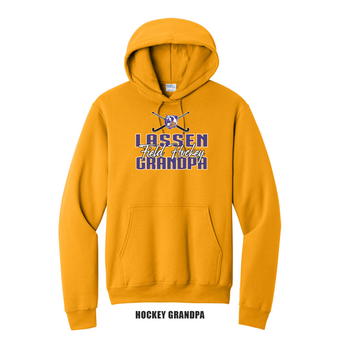 LASSEN FIELD HOCKEY **FUNDRAISER** - PC78H  Port & Co® Core Fleece Pullover Hooded Sweatshirt - HOCKEY GRANDPA