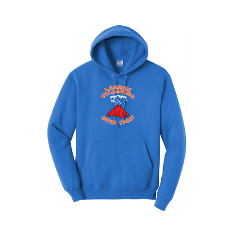 LASSEN VOLCANOES SWIM TEAM - Hoodie - CLASSIC TEAM LOGO