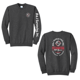 B&J Surveying, Inc. - 40TH ANNIVERSARY - CREW NECK SWEATSHIRT *YOUTH*