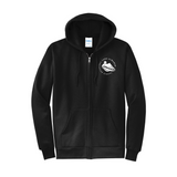 LAKE ALMANOR CHRISTIAN SCHOOL - Port & Co™ Core Fleece Full-Zip Hooded Sweatshirt. PC78ZH