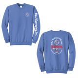 B&J Surveying, Inc. - 40TH ANNIVERSARY - CREW NECK SWEATSHIRT *YOUTH*