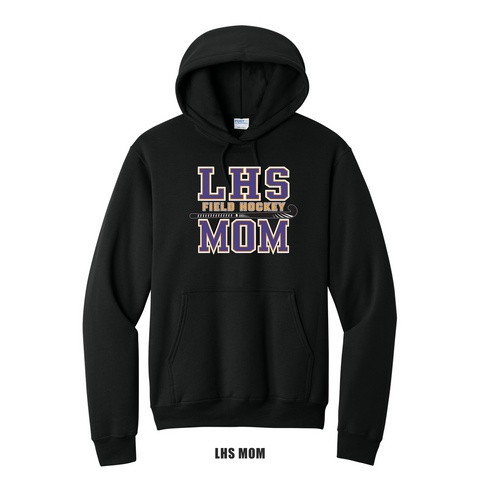 LASSEN FIELD HOCKEY **FUNDRAISER** - PC78H  Port & Co® Core Fleece Pullover Hooded Sweatshirt - LHS MOM