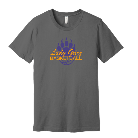LASSEN LADY GRIZZ BASKETBALL -  T-SHIRT