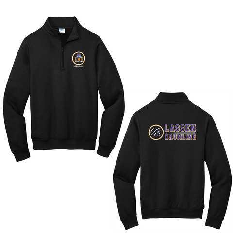LASSEN DRUMLINE - FUNDRAISER - 1/4 Zip Sweatshirt