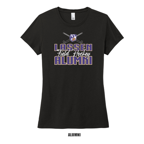 LASSEN FIELD HOCKEY **FUNDRAISER** - District® Women’s Perfect Tri® Tee. DM130L - ALUMNI
