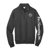 B&J Surveying, Inc. - **NEW** 1/4 ZIP SWEATSHIRT