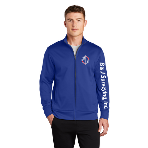 B&J Surveying, Inc. - Sport-Wick Fleece Full-Zip Jacket