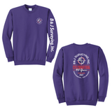 B&J Surveying, Inc. - 40TH ANNIVERSARY - CREW NECK SWEATSHIRT *YOUTH*