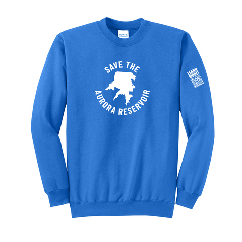 SAVE THE AURORA RESERVOIR - Crewneck Sweatshirt