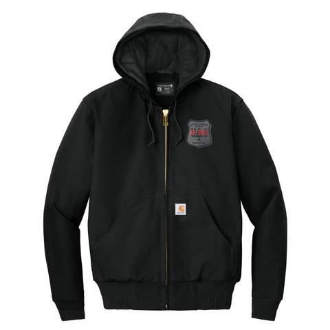 LASSEN NF ENGINE 381 - CT106677 Carhartt® Quilted-Flannel-Lined Duck Active Jac
