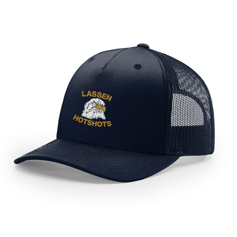 Lassen Hotshots - Richardson 112FP FIVE PANEL Snapback Trucker Hat
