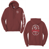 B&J Surveying, Inc. - 40TH ANNIVERSARY - HOODED SWEATSHIRT *YOUTH*