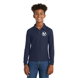 LAKE ALMANOR CHRISTIAN SCHOOL - Port Authority® Silk Touch™ Long Sleeve Polo. K500LS
