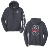 B&J Surveying, Inc. - 40TH ANNIVERSARY - HOODED SWEATSHIRT *YOUTH*
