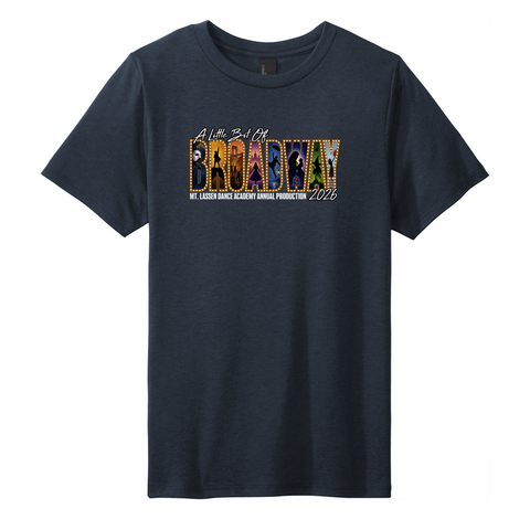 MT. LASSEN DANCE ACADEMY  - 2026 Recital - DM130 District® Perfect Tri® Tee