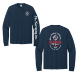 B&J Surveying, Inc. - 40TH ANNIVERSARY - LONG SLEEVE T-SHIRT **TALL**
