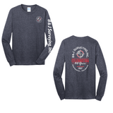 B&J Surveying, Inc. - 40TH ANNIVERSARY - LONG SLEEVE T-SHIRT **TALL**