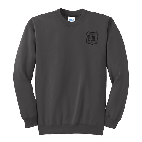 LASSEN NF ENGINE 381 - Port & Co Essential Fleece Crewneck Sweatshirt PC90