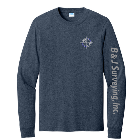 B&J Surveying, Inc. - **NEW** LONG SLEEVE T-SHIRT