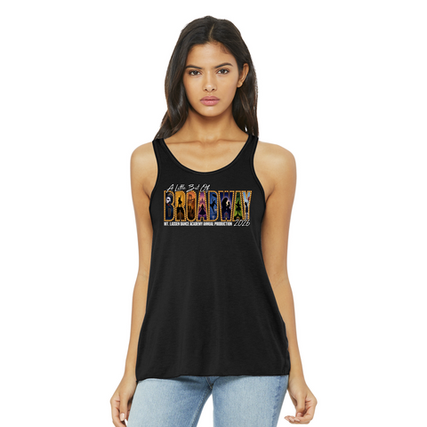 MT. LASSEN DANCE ACADEMY - 2026 Recital - BC8800  BELLA+CANVAS® Women’s Flowy Racerback Tank