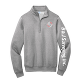B&J Surveying, Inc. - **NEW** 1/4 ZIP SWEATSHIRT