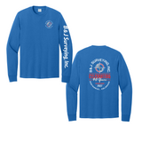 B&J Surveying, Inc. - 40TH ANNIVERSARY - LONG SLEEVE T-SHIRT **TALL**