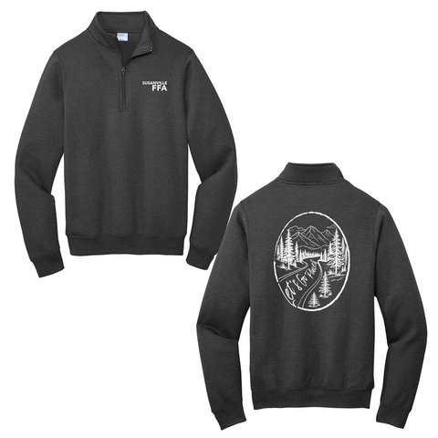 SUSANVILLE FFA -  Quarter Zip Sweatshirt