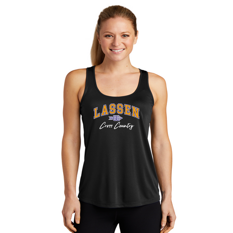 LHS CROSS COUNTRY - Ladies Racerback Performance Tank