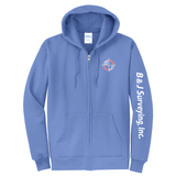 B&J Surveying, Inc. - **NEW** FULL ZIP CORE HOODIE