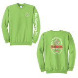 B&J Surveying, Inc. - 40TH ANNIVERSARY - CREW NECK SWEATSHIRT