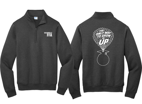 SUSANVILLE FFA -  Quarter Zip Sweatshirt