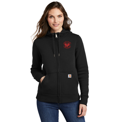 LASSEN COUNTY CATTLEWOMEN - Carhartt® Women’s Clarksburg Full-Zip Hoodie