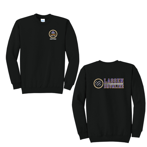 LASSEN DRUMLINE - FUNDRAISER - Crew Neck Sweatshirt