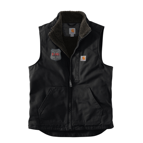 LASSEN NF ENGINE 381 - Carhartt® Sherpa-Lined Mock Neck Vest CT104277
