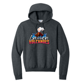 LASSEN VOLCANOES SWIM TEAM - PC78H  Port & Co™ Core Fleece Pullover Hooded Sweatshirt - NEW SPLASH LOGO