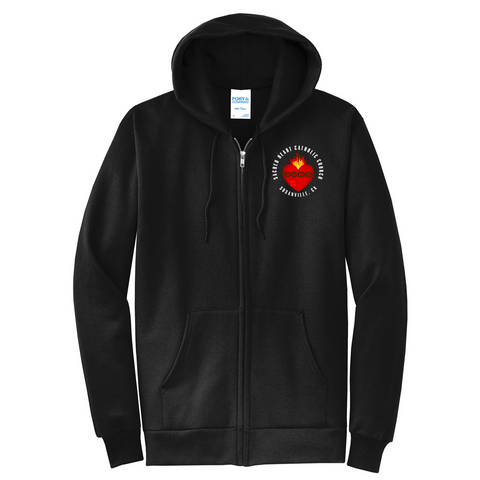 SACRED HEART CATHOLIC CHURCH FUNDRAISER - FULL ZIP Hooded Sweatshirt