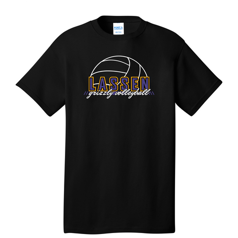 LHS VOLLEYBALL - T-SHIRT - BLACK