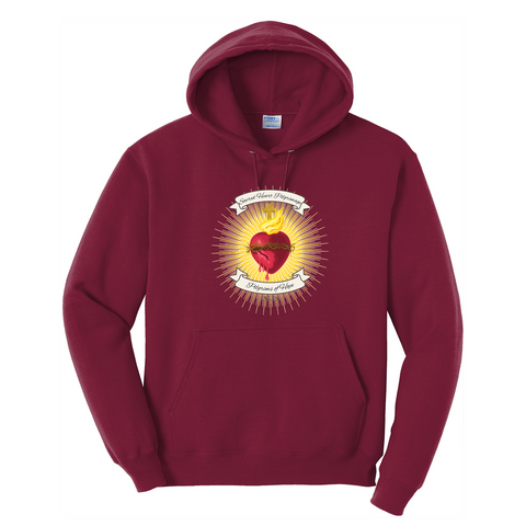 SACRED HEART CATHOLIC CHURCH FUNDRAISER - Hooded Sweatshirt - PILGRIMAGE
