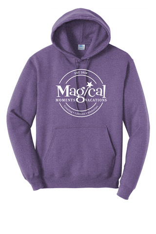 MAGICAL MOMENTS VACATIONS **NEW CIRCLE LOGO** - CORE FLEECE HOODIE