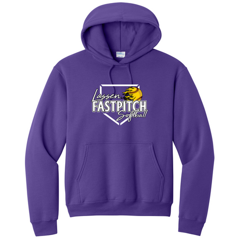 LASSEN FASTPITCH SOFTBALL - U10 FARRIS - PC78H Port & Co™ Core Fleece Hoodie
