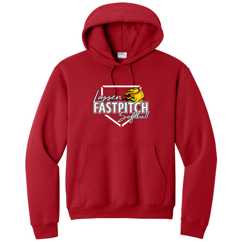 LASSEN FASTPITCH SOFTBALL - U12 HONEA - PC78H Port & Co™ Core Fleece Hoodie