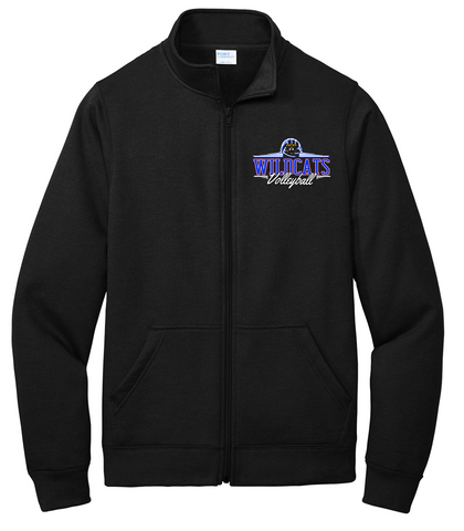 JANESVILLE WILDCATS - VOLLEYBALL - FULL ZIP Sweatshirt