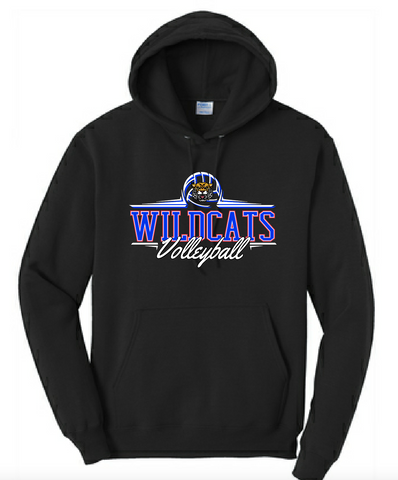 JANESVILLE WILDCATS - VOLLEYBALL- Hoodie
