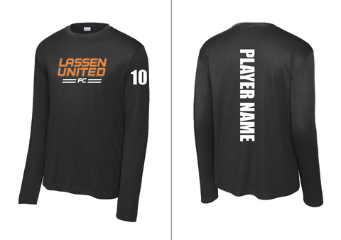LASSEN UNITED FC - Sport-Tek Long Sleeve Competitor Tee ST350LS
