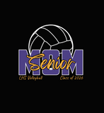 LHS VOLLEYBALL  - PC455 Port & Co™ Fan Favorite™ Blend Tee - SENIOR MOM