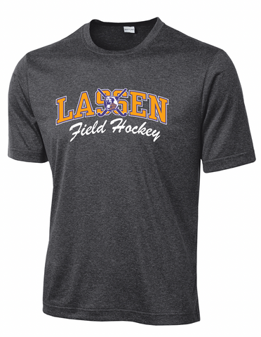 LHS FIELD HOCKEY - PERFORMANCE SHIRT - DARK HEATHER GRAY